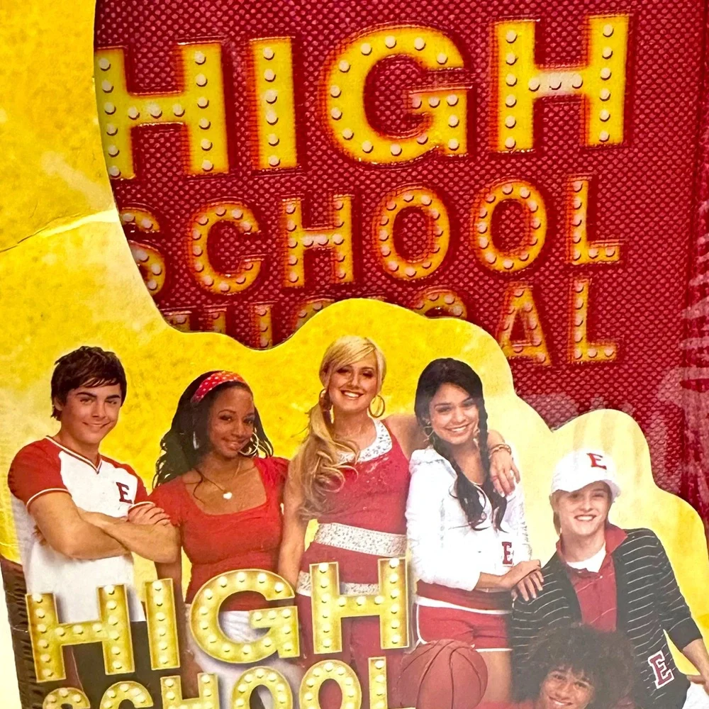 VTG HIGH SCHOOL MUSICAL STAR DAZZLE CARD GAME DISNEY SEALED ZIP CASE ZAC EFRON